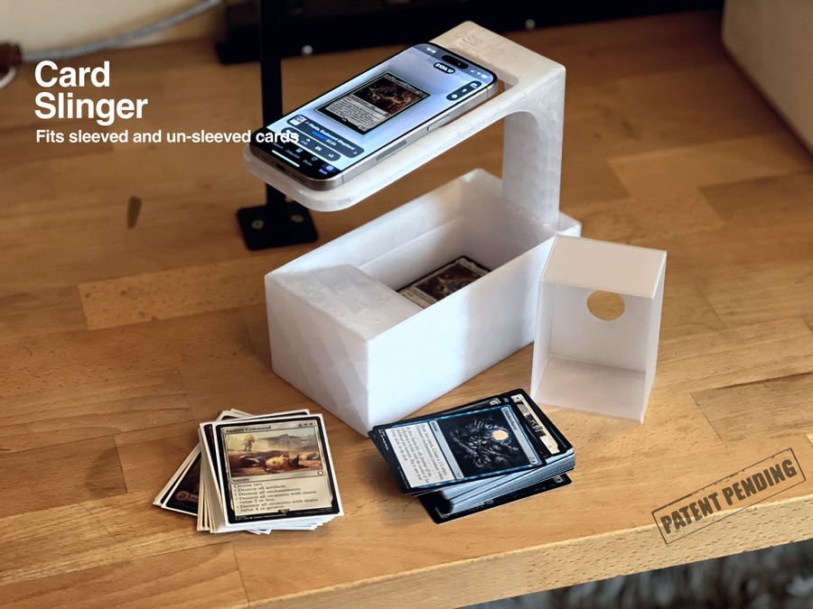 Card Slinger – tištěný nástroj na skenování karet